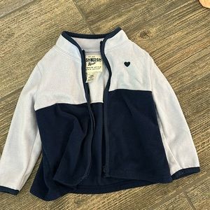 OshKosh purple fleece zip up jacket